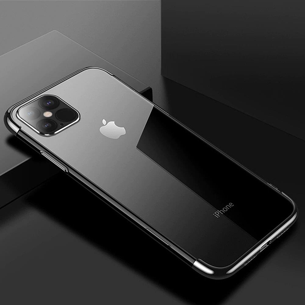 Futrola Clear Color s obojenim rubom za Xiaomi Mi 11 - Plava