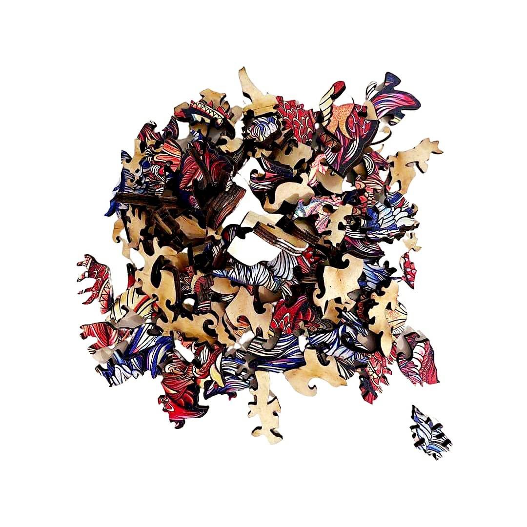 Drvene puzzle - Lion / M