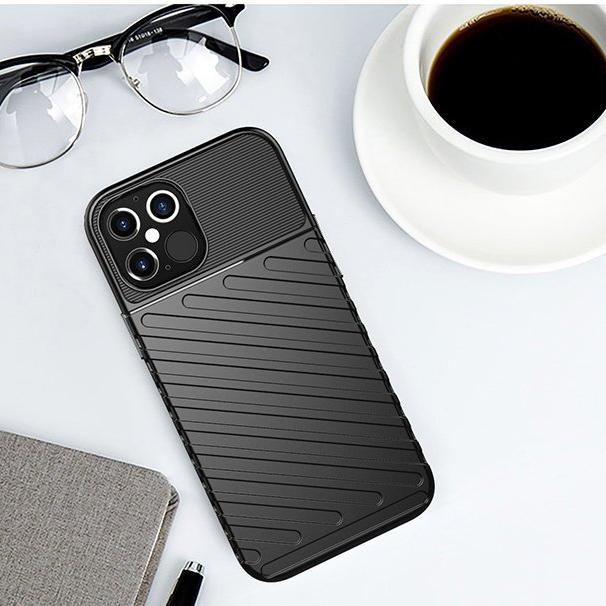 Otporna Thunder futrola za Apple iPhone 12 Pro Max - Crna