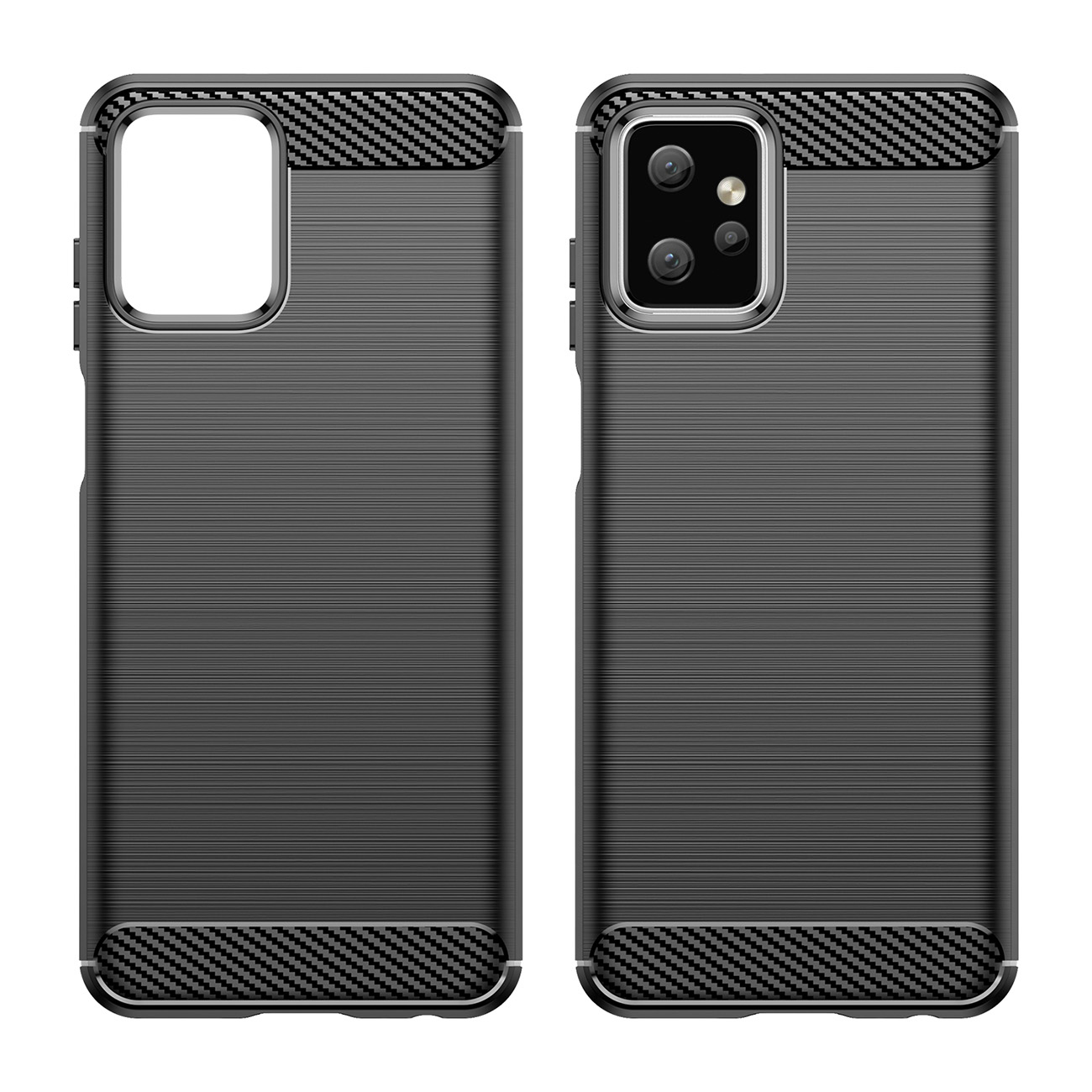 Futrola Carbon Shield TPU za Motorola Moto G Power 2023 - Crna