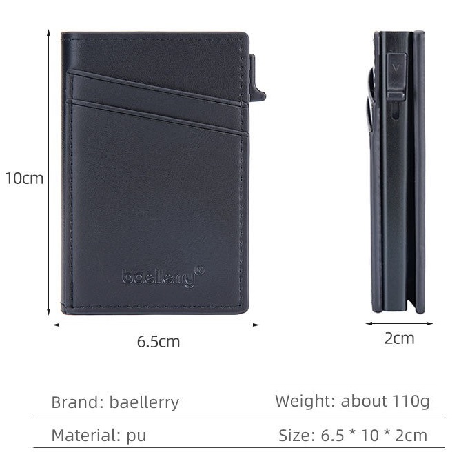 WALLET Baellerry Lukas - Smeđa