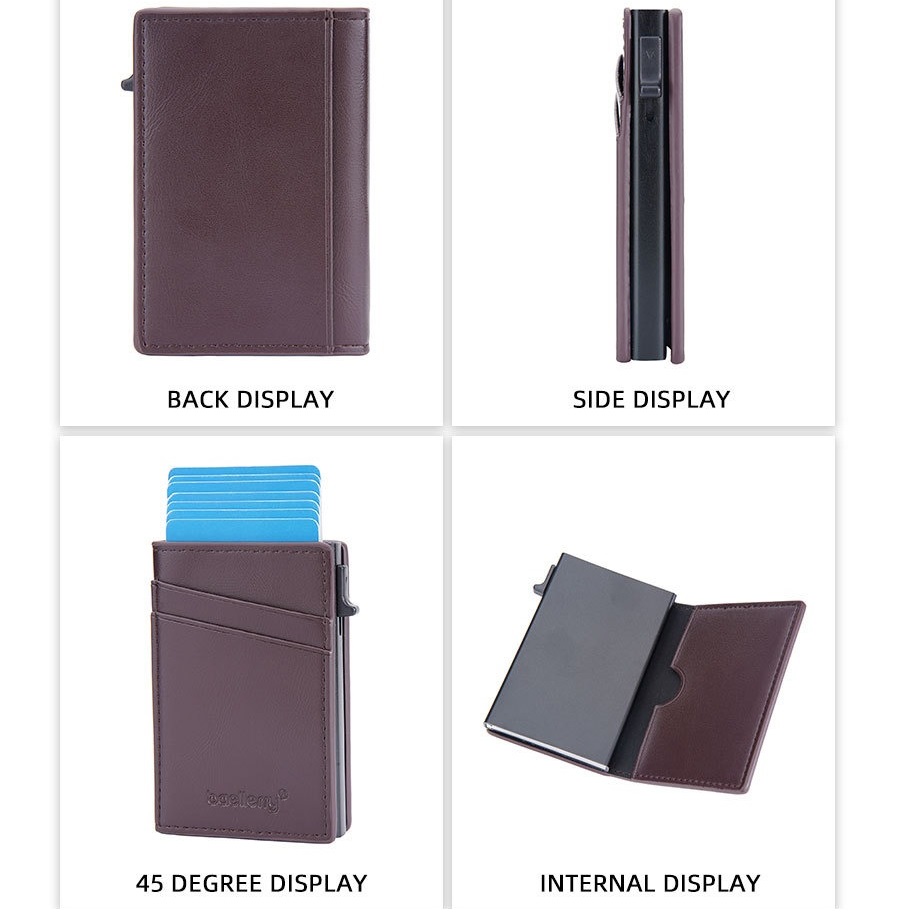 WALLET Baellerry Lukas - Smeđa