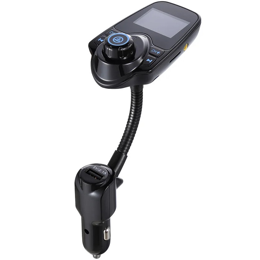 VEN - DENS Bluetooth FM Transmitter Handsfree Kit - Crna
