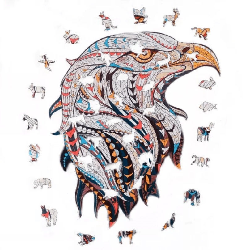 Drvene puzzle - Adler / L