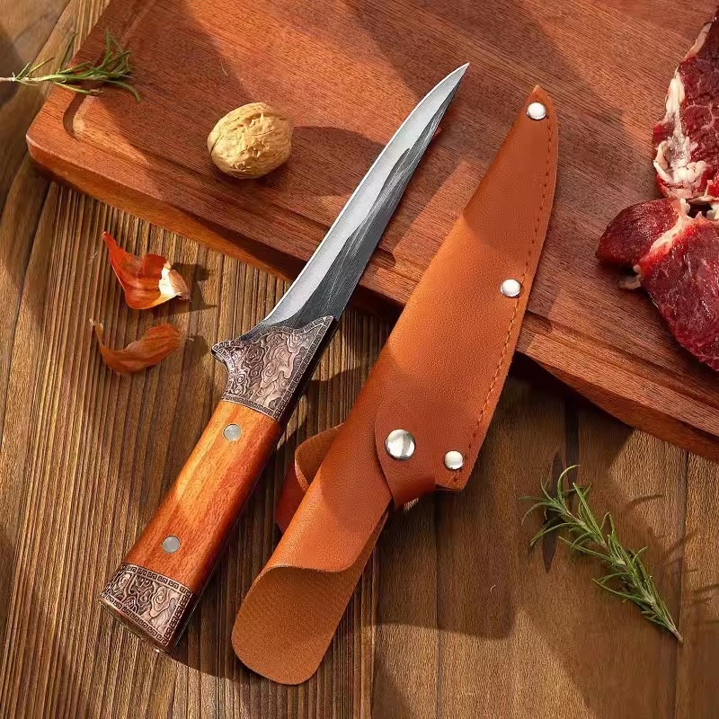 Kuhinjski nož DE-33025 - Smeđa/Butcher
