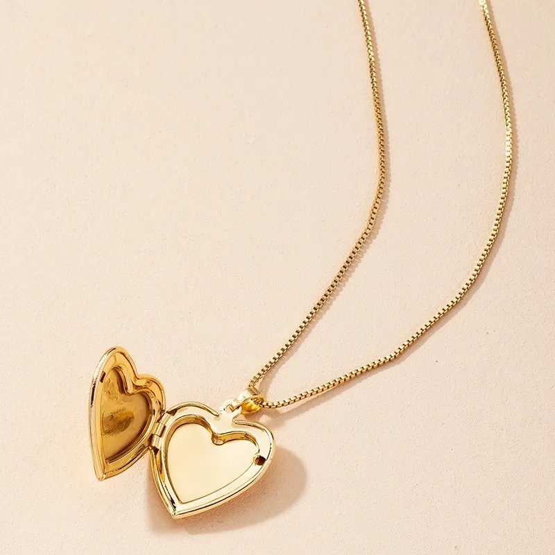 Ogrlica KI-34238 Heart - Srebrna
