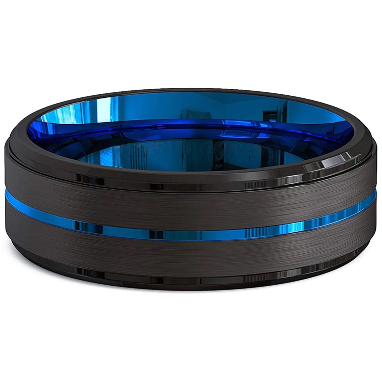 Prsten AR-32127 - Crna / Crvena / 59mm