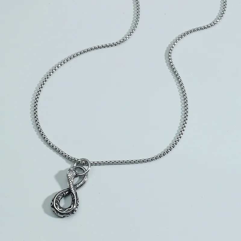 Ogrlica SC-28453 - Srebrna