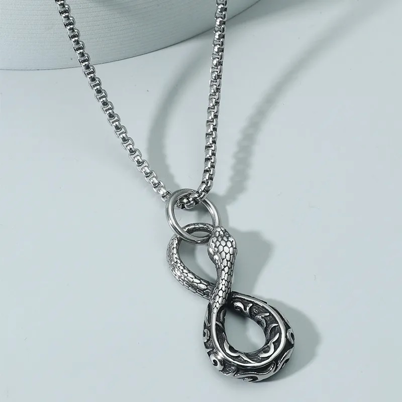 Ogrlica SC-28453 - Srebrna