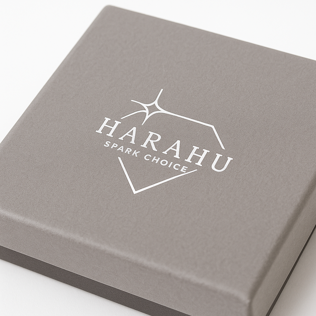 Poklon kutija HARAHU - Siva / 9x9cm