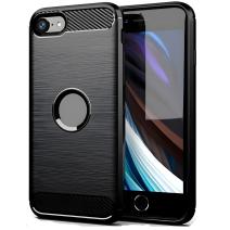Futrola Carbon Shield TPU za Apple iPhone 7/iPhone 8/iPhone SE 2020/iPhone SE 2022 - Crna