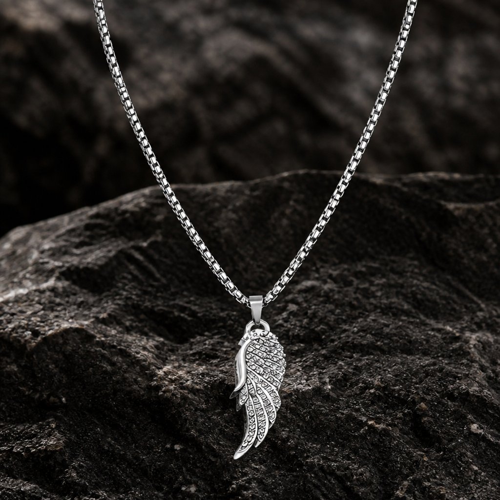 Ogrlica Wing - Srebrna